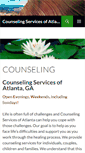 Mobile Screenshot of counselingservicesofatlanta.com